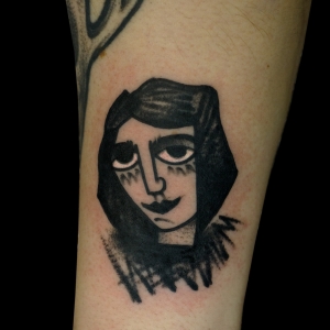 lady tattoo